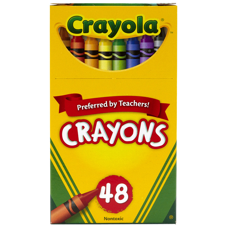  Crayons Jumbo 8ct Peggable Tuck Box [Set of 2], 3 years & up :  Toys & Games
