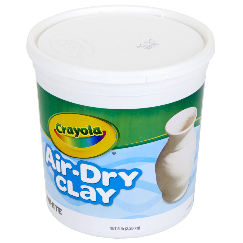 Crayola Air Dry Clay 5 Lbs White  BIN575055