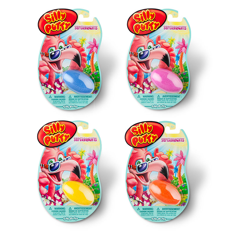 Crayola® Silly Putty Assorted Superbright™ Colors, 1 Count myghop