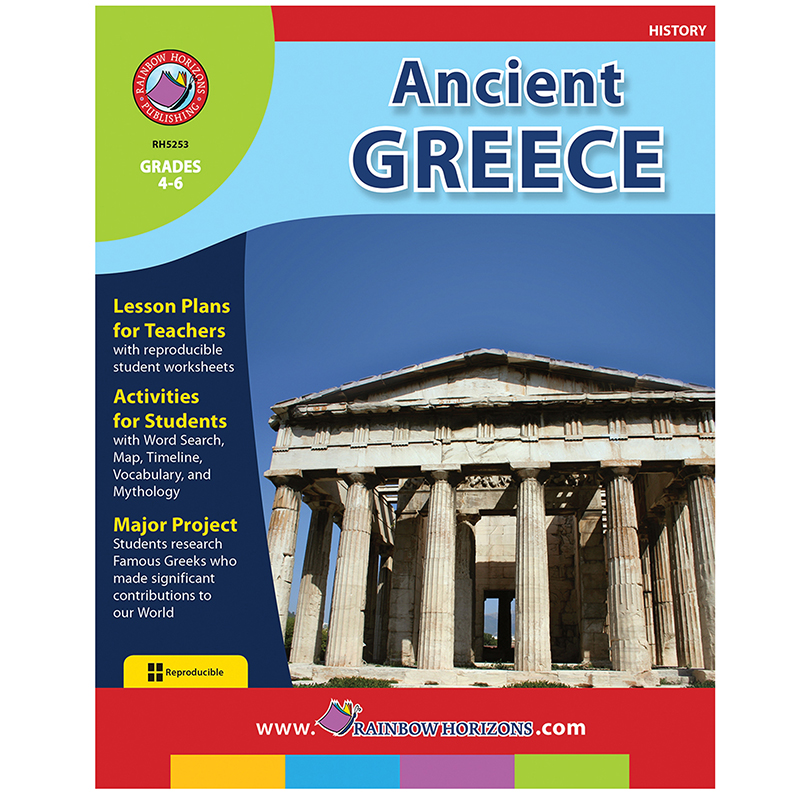 Rainbow Horizons Publishing Ancient Greece Lesson Plan Book - National ...