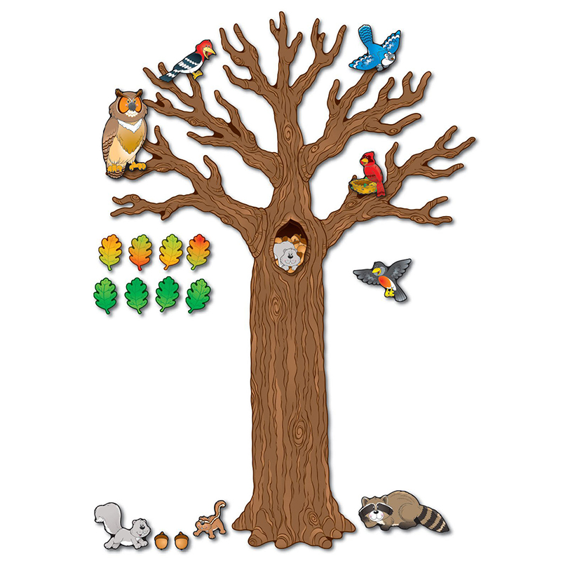 Big Tree W/Animals Bb Sets Gr K-5 Decorative CD-110078