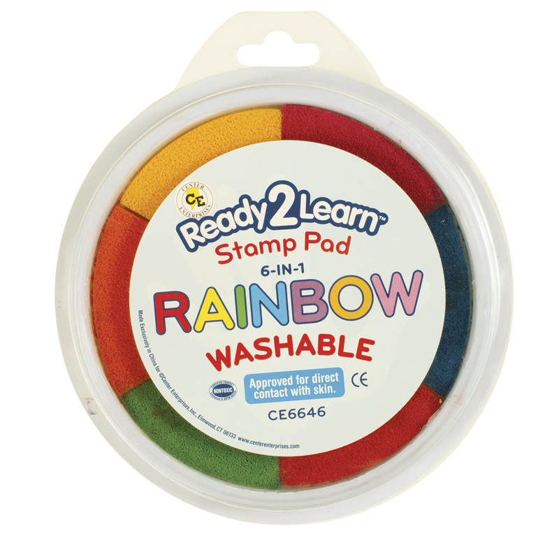 Jumbo Circular Washable 6-in-1 Pad Rainbow