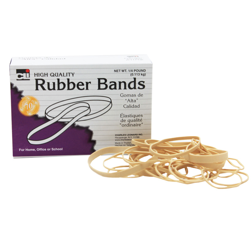 Rubber Bands Assorted Sizes - The School Box Inc