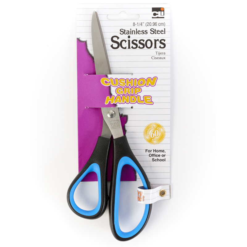 Cushion Grip Scissor 8 1/4 in Bent