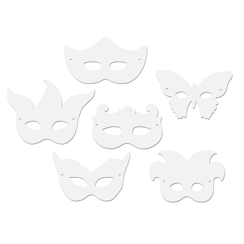 Dimensional Paper Masks