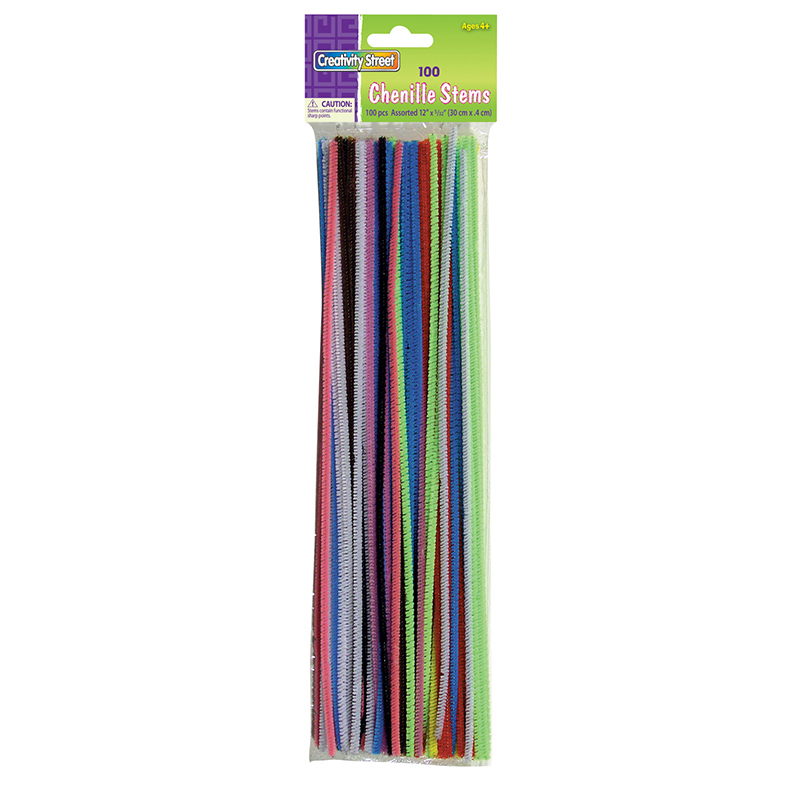 Chenille Stems Assorted 6 200 ct