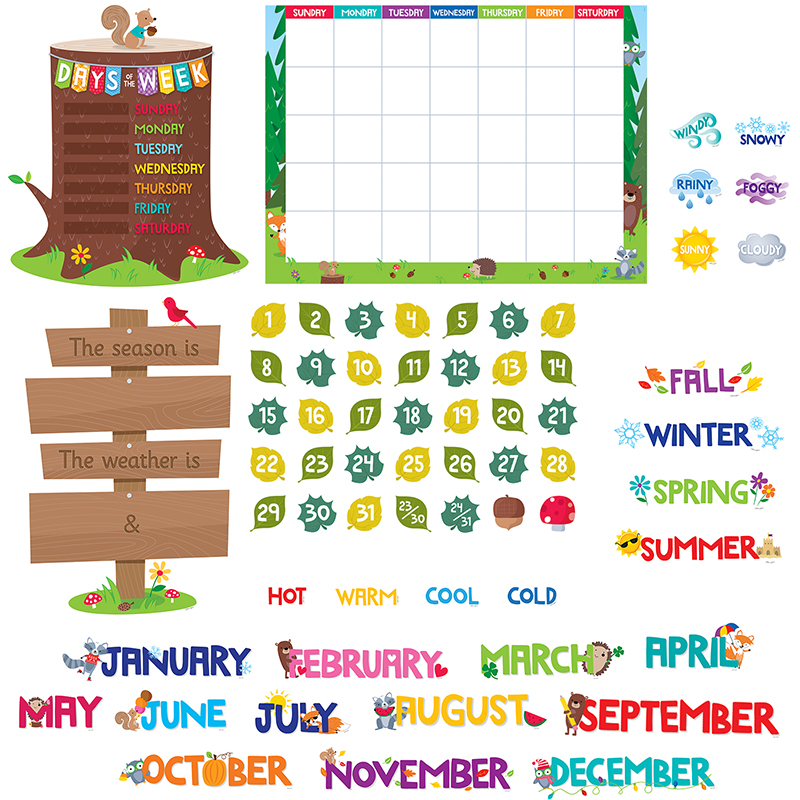 Calendar Bulletin Board Sets for Classroom | Teacher Supply Store - The ...