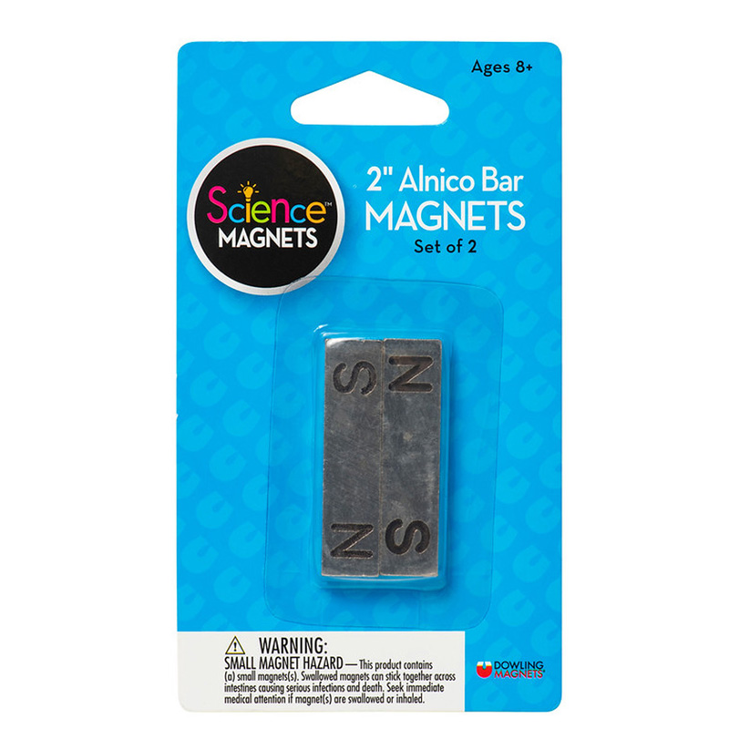 Alnico Bar Magnets 2In 2-Pk  DO-731012