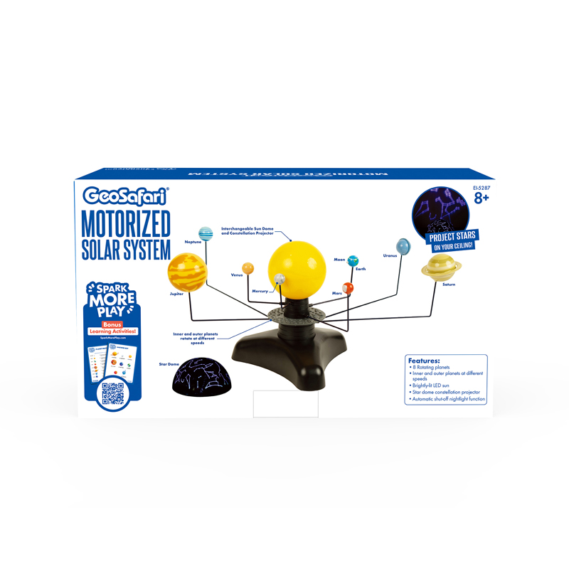 motorized solar system model kit
