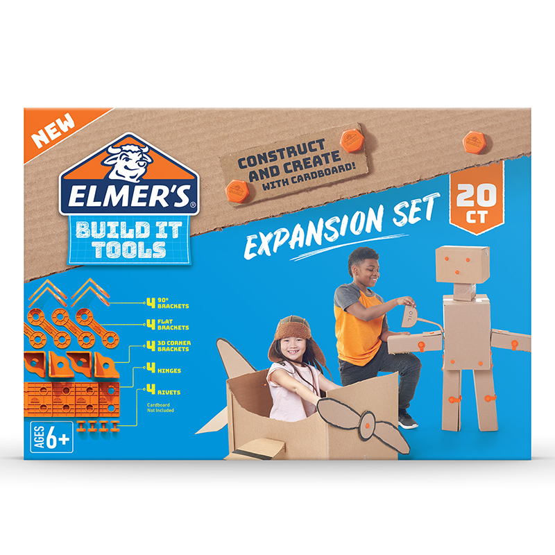 Elmer's Build It - Expansion Set, 20 Pieces