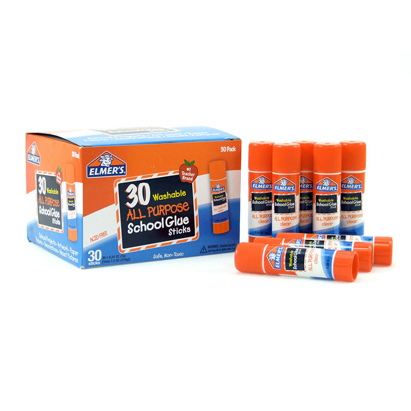 ELMER'S School Glue 6-Pack 7.625-fl oz Liquid Craft Multipurpose Adhesive  at