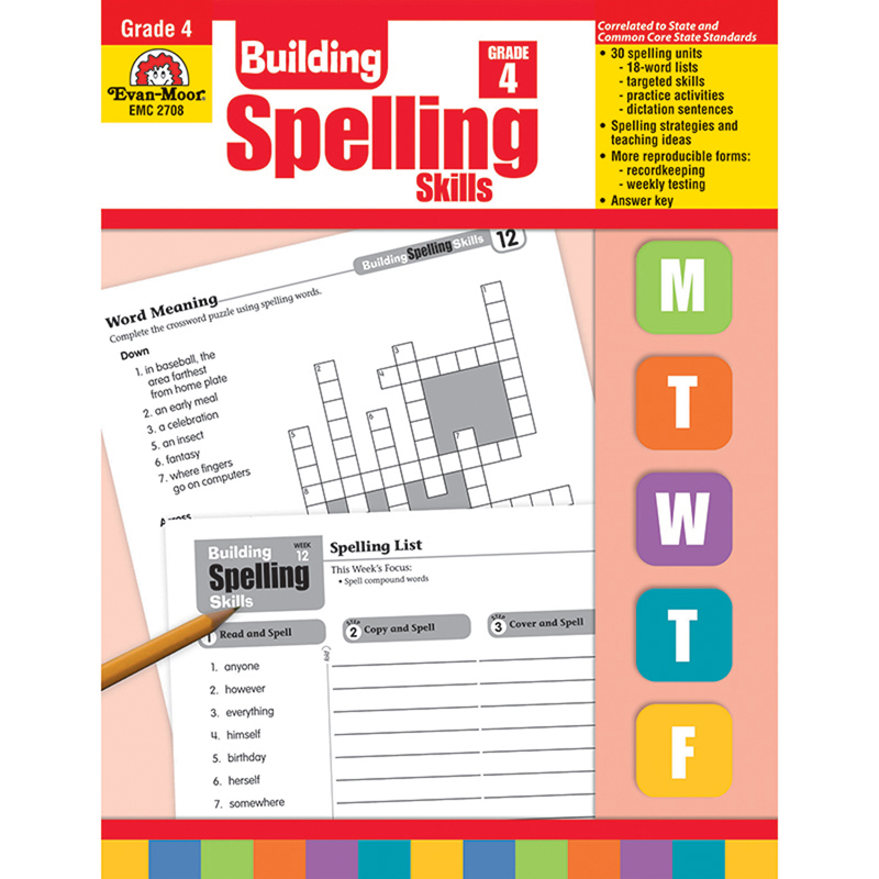 Building Spelling Skills Gr 4  EMC2708