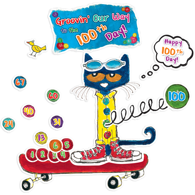 100 Groovy Days Of School Bbs Featuring Pete The Cat EP-2384