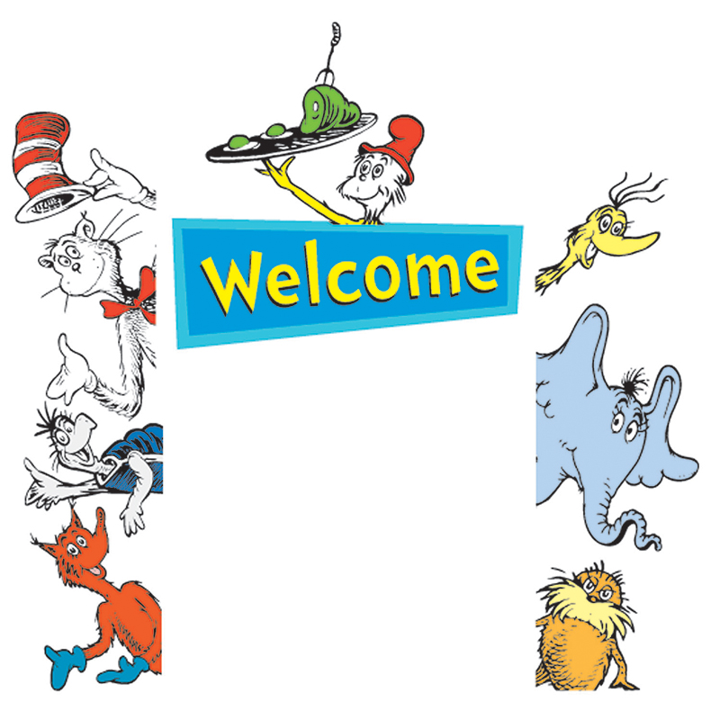 Dr. Seuss Awesome Stickerbook - EU-609404, Eureka