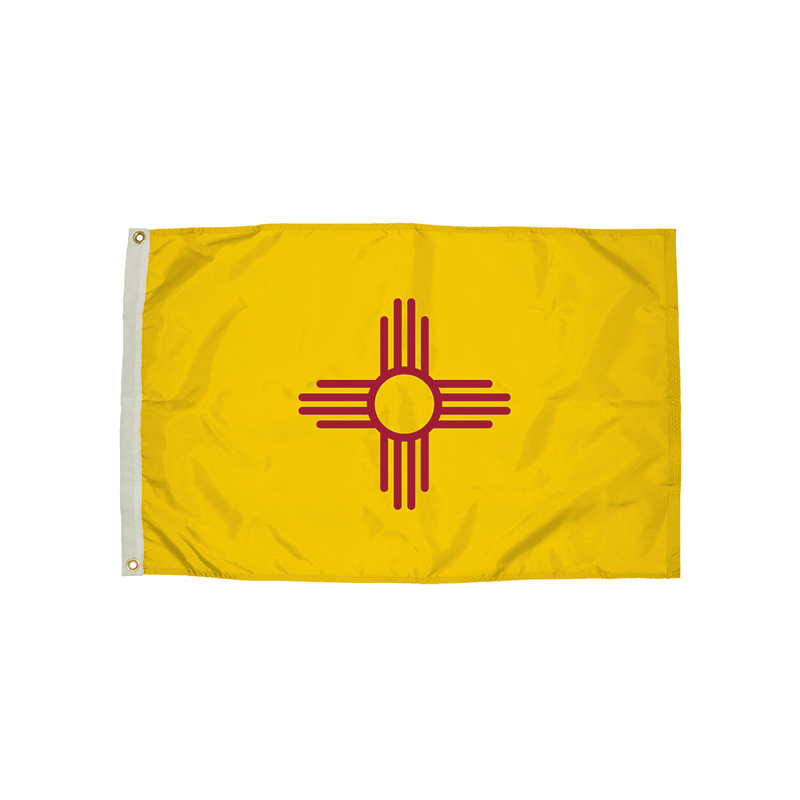 3X5 Nylon New Mexico Flag Heading & Grommets FZ-2302051