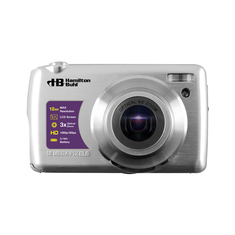 8X Optical Zoom Lens Digital Camera 18 Mp HECCAM17SV