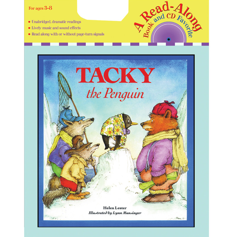 Carry Along Book & Cd Tacky The Penguin HO-0618737545