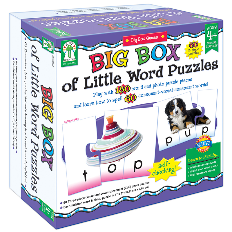 Big Box Of Little Word Puzzles  KE-840016