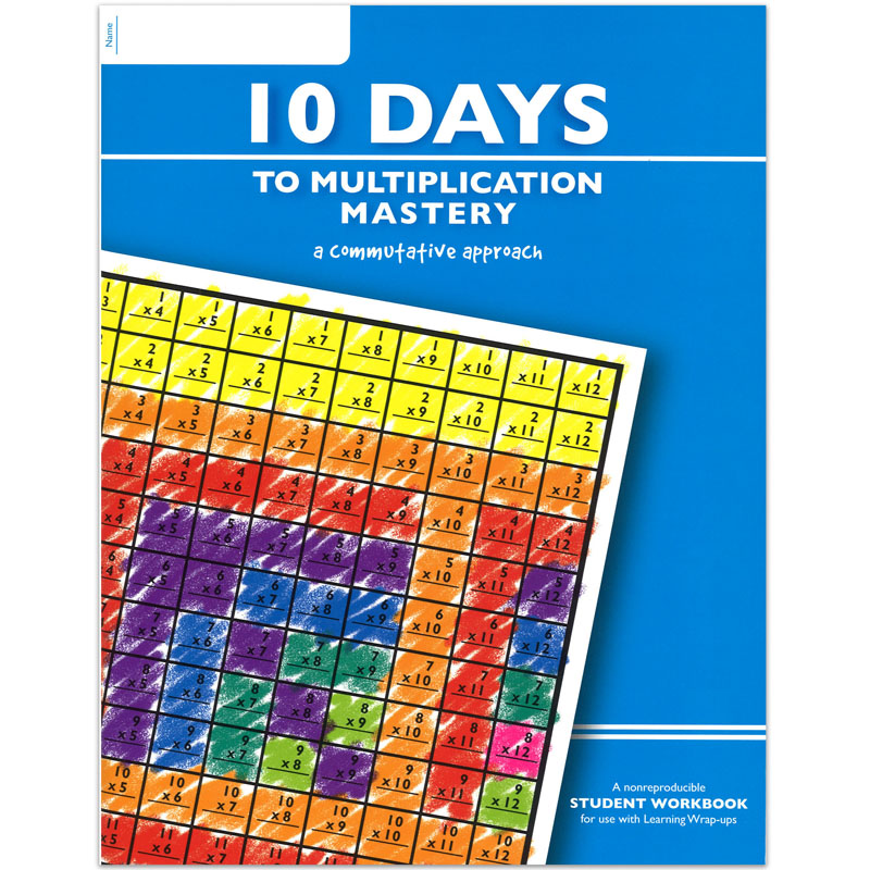 10 Days To Multiplication Mastery Student Workbook LWU753