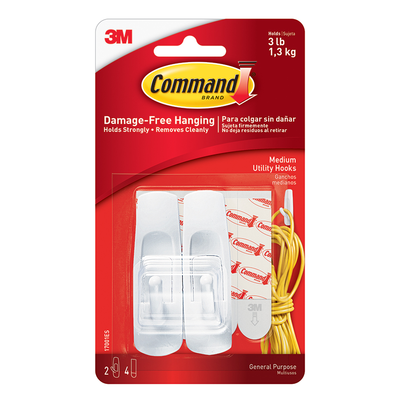 Mounting Products | Command Strips and Hooks | Wire Hooks - The School ...