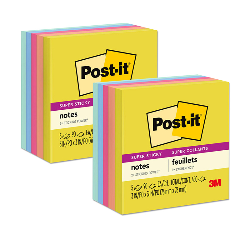 Post it Notes Super Sticky Easel Pads Mini White Pack Of 2 Pads