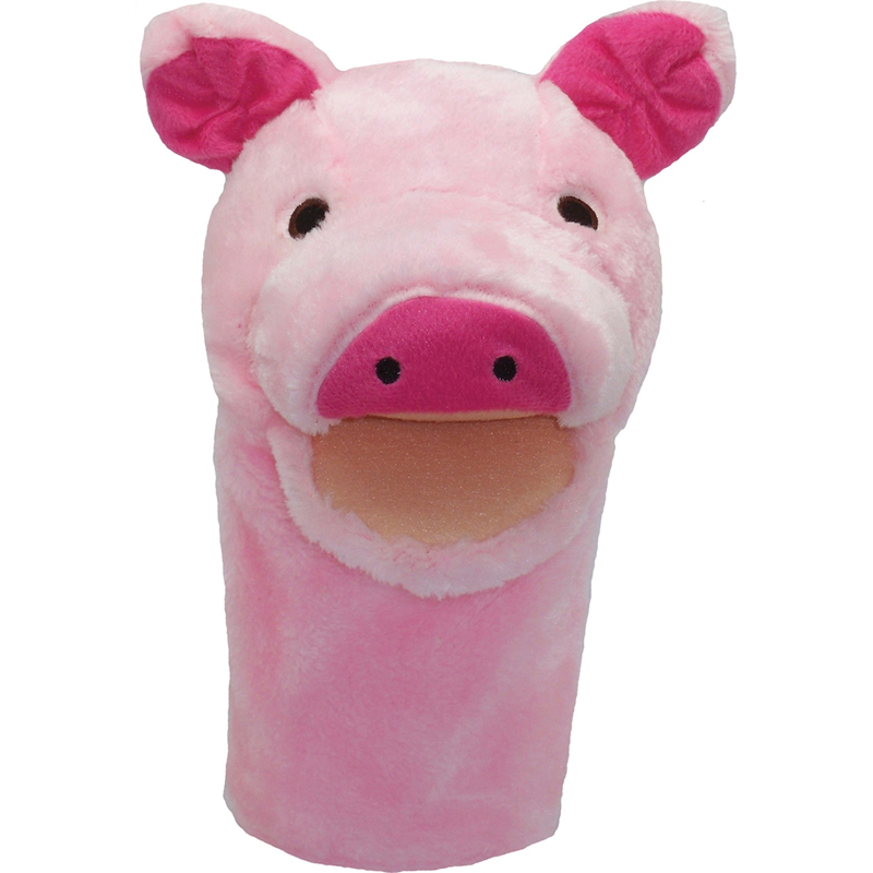 Plushpups Hand Puppet Pig The Knowledge Tree