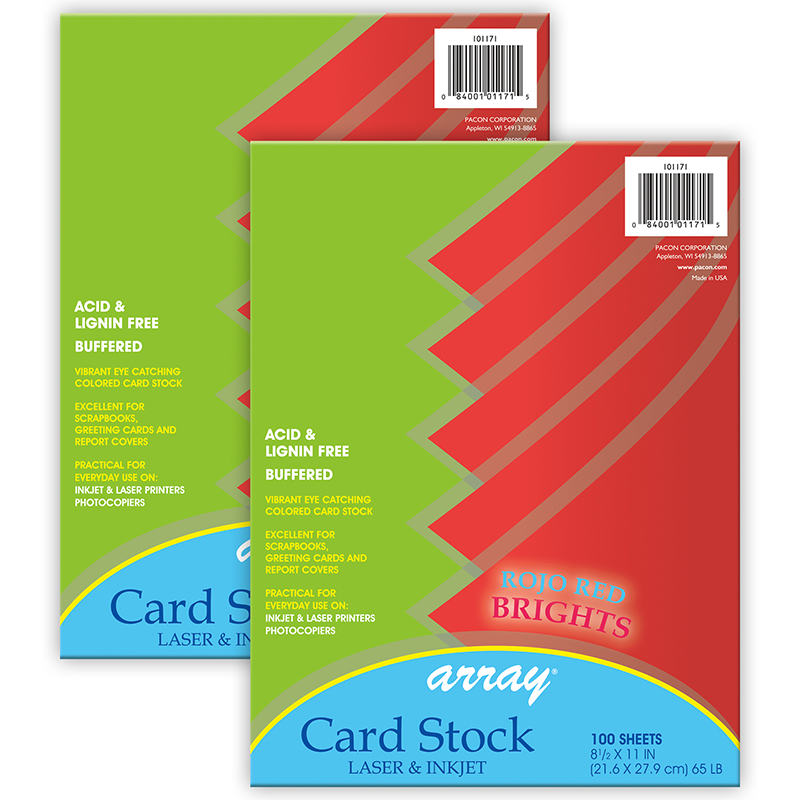 Colorful Card Stock - Pacon Creative Products