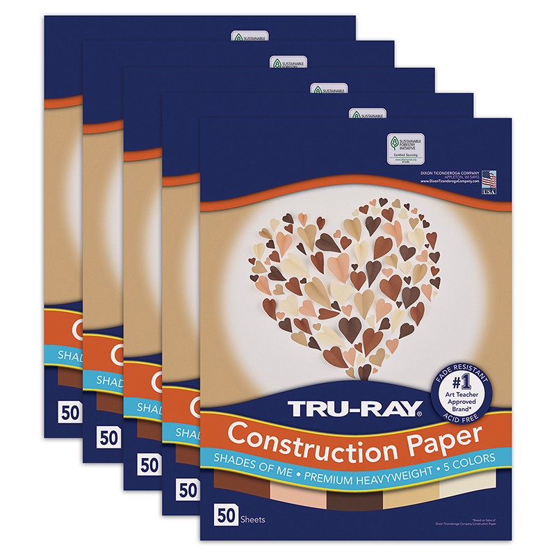 Shades of Me Construction Paper - Prang