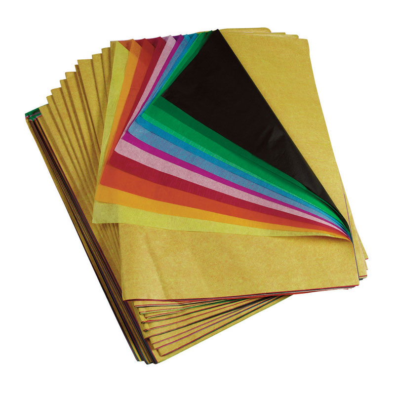 Rainbow Stripes Colourful Wrapture Printed Tissue. Packaging by Pac-hs