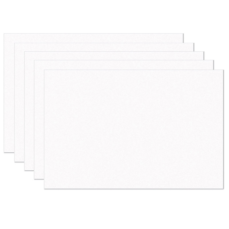 Prang® Construction Paper, Bright White, 12 x 18, 100 Sheets Per Pack, 5  Packs - TonerQuest