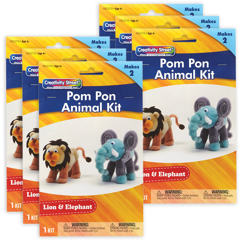  Creativity for Kids Pom Pom Pictures: Animals