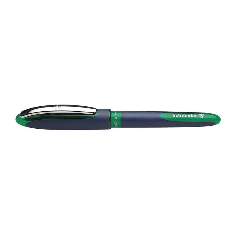 Toevoeging Zachte voeten Wanorde Schneider® One Business Rollerball Pen, 0.6 mm, Green Ink, Single Pen - Zuma