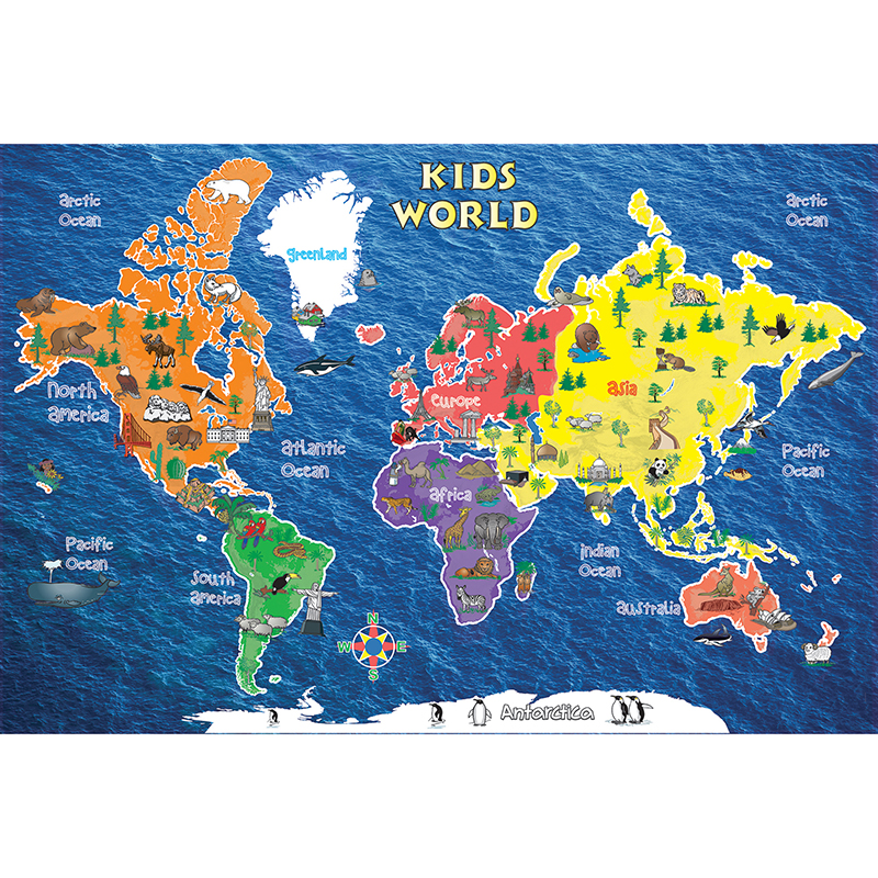 Kids World Map Images - Free Download on Freepik