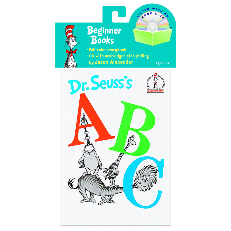 Carry Along Book & Cd Dr Seuss Abc  RH-9780375834967