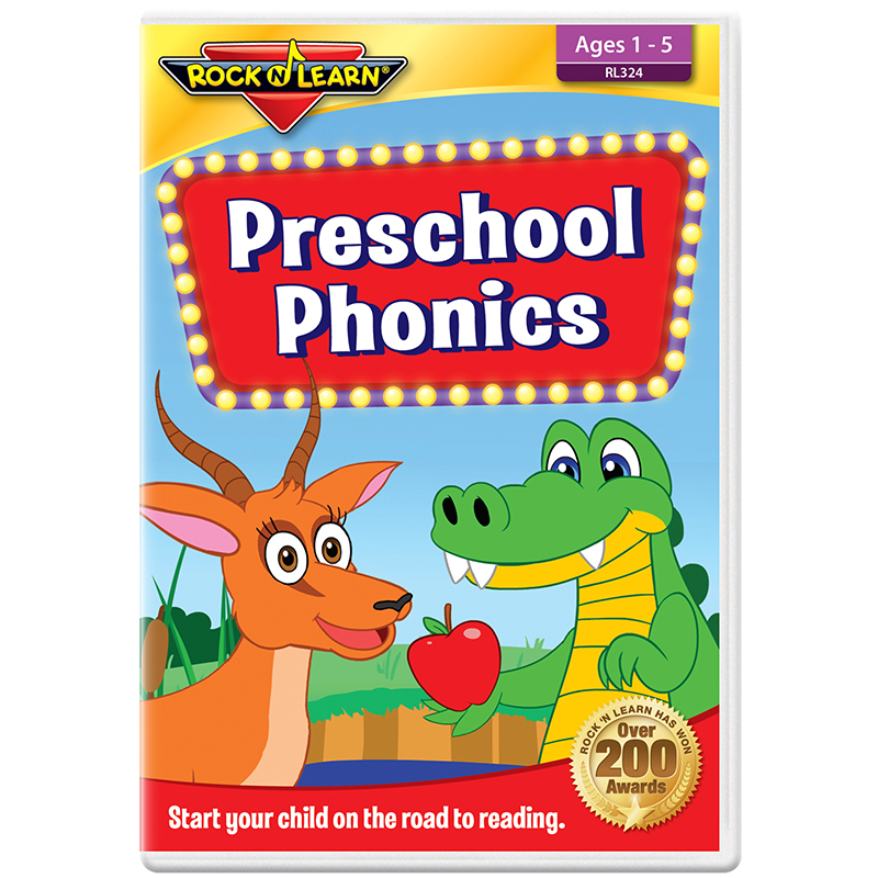 Rock 'N Learn® Preschool Phonics DVD National Office Works, Inc.