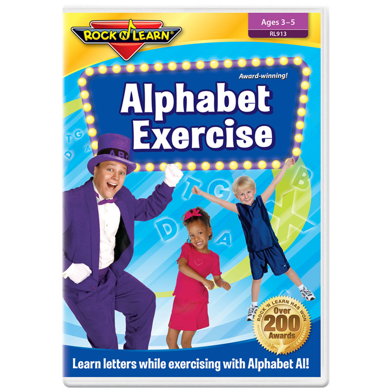 Rock N Learn Alphabet Exercise DVD TonerQuest