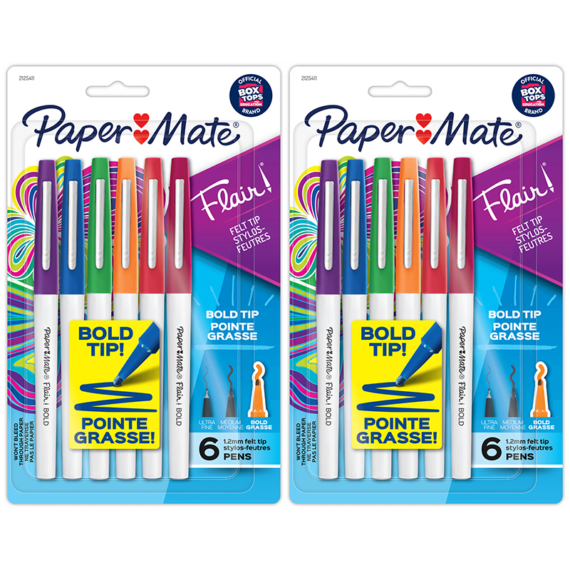 Papermate Flair Felt Tip Pens