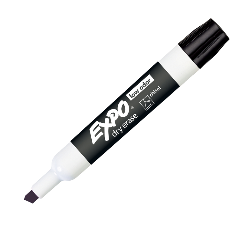 Expo 86601 Assorted 8-Color Low-Odor Fine Tip Dry Erase Marker - 8/Set