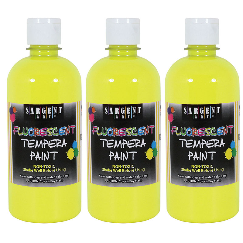 sargent art fluorescent tempera paint