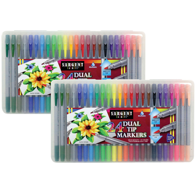 Sargent Art Washable Felt Tip Markers