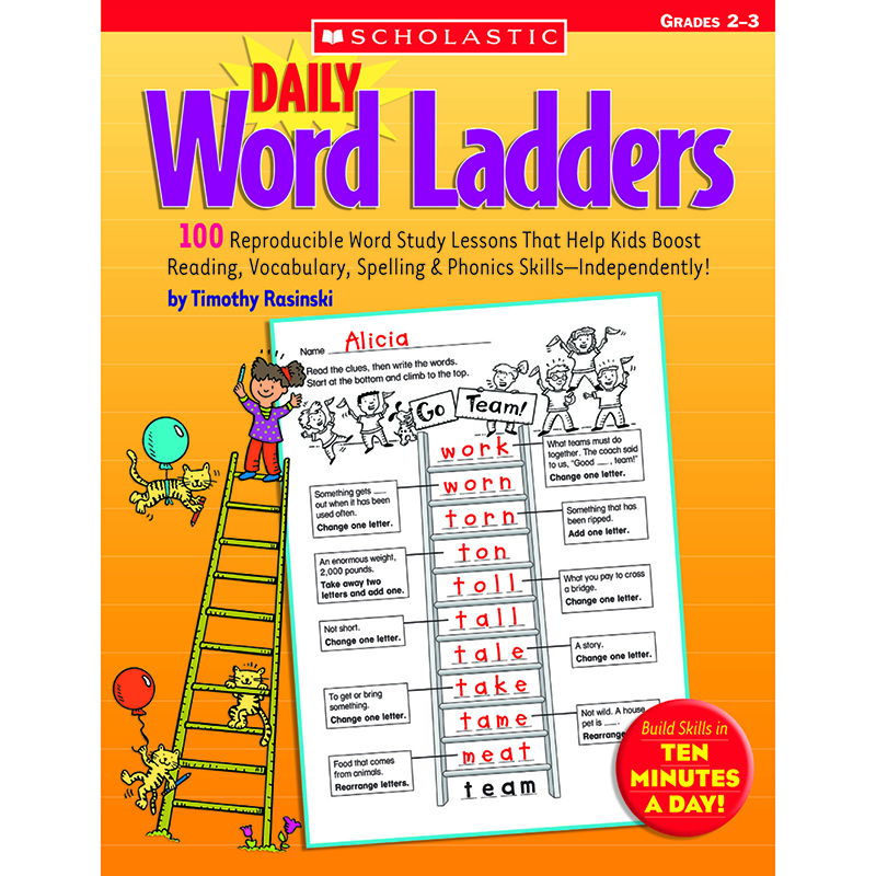 Daily Word Ladders Gr 2-3  SC-0439513839