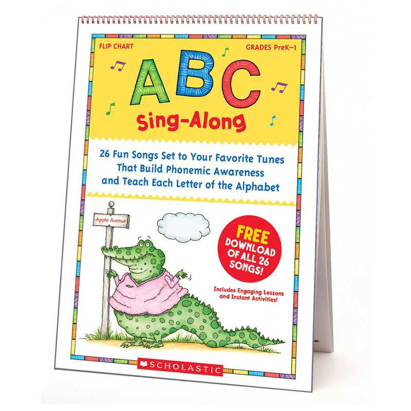 Abc Sing Along Flip Chart  SC-0439784395