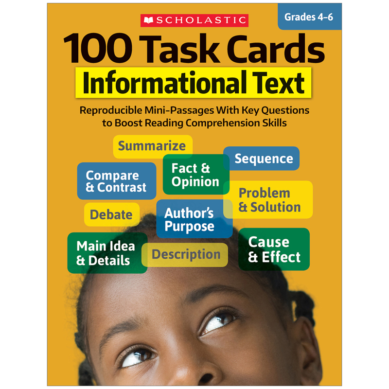100 Task Cards Informational Text  SC-811299