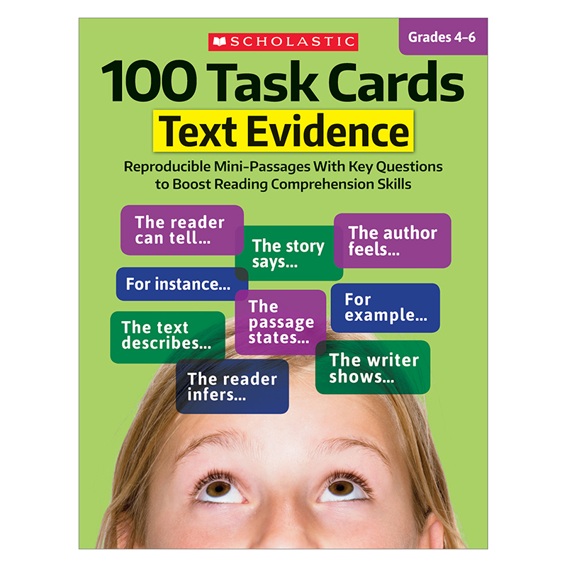 100 Task Cards Text Evidence  SC-811301