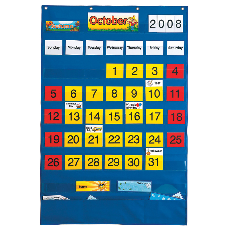 Calendar Pocket Chart  SME746