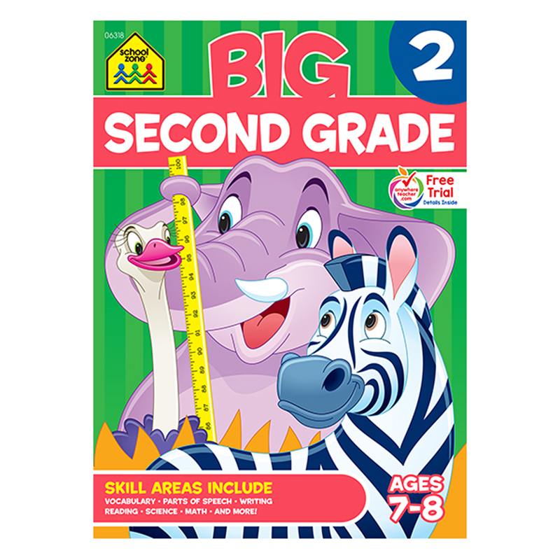 Big Second Grade Workbook  SZP06318