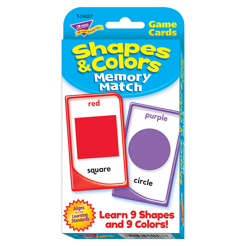 Challenge Cards Colors And Shape  T-24007