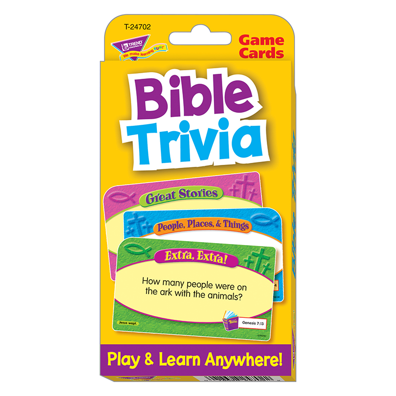Bible Trivia Challenge Cards  T-24702