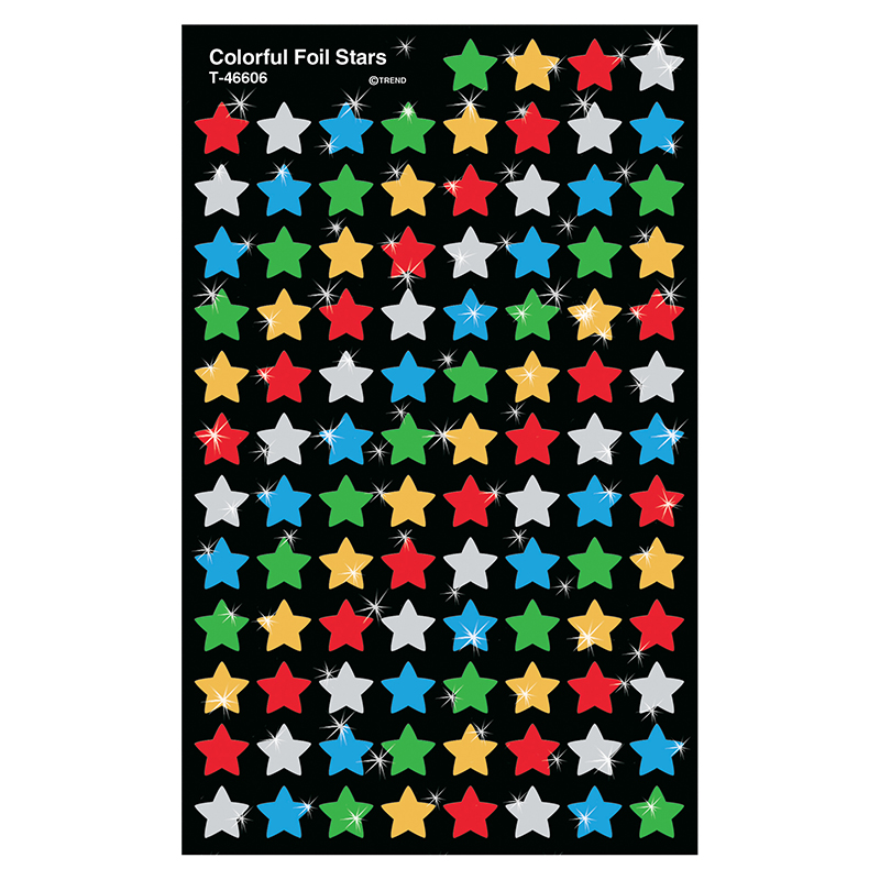 Stickers Stars Foil