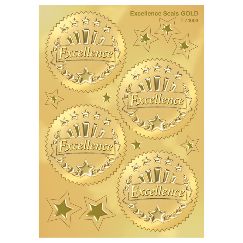 Award Seal Excellence Gold  T-74003